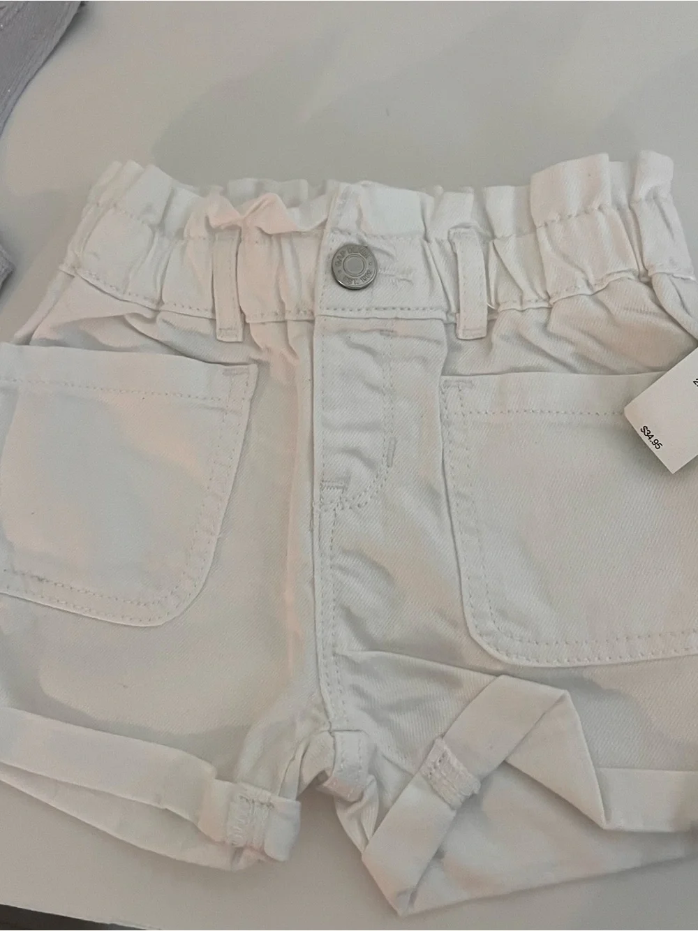NEW Cotton On & Gap Tank Top and White Paperbag Waist Shorts